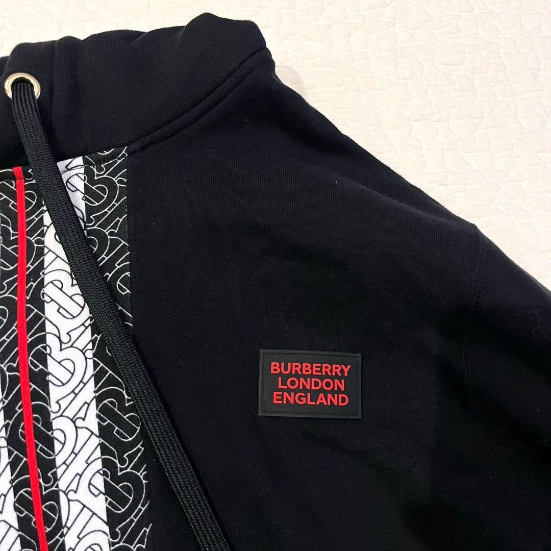 BURBERRY バーバリー TBモノグラム オーバーサイズ パーカー L