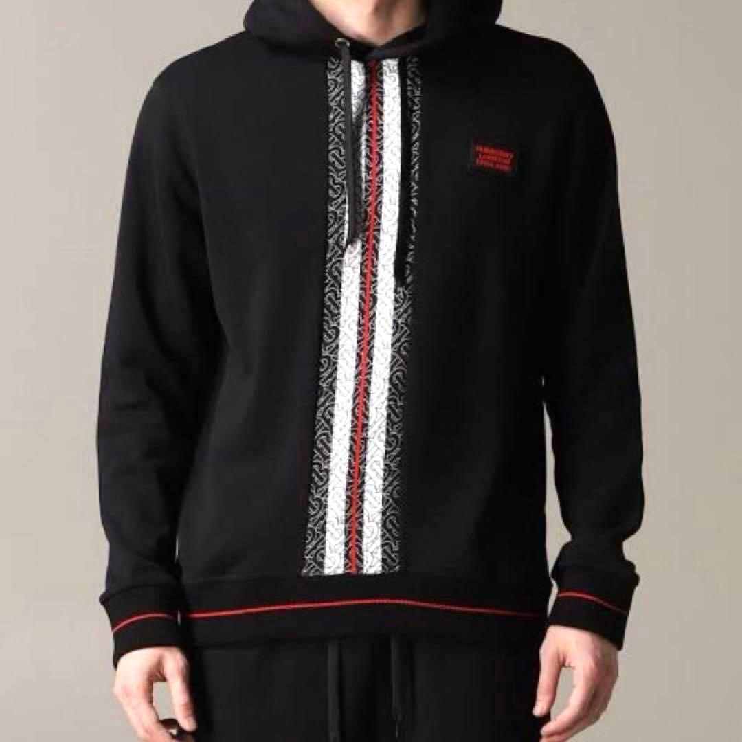 BURBERRY バーバリー TBモノグラム オーバーサイズ パーカー L