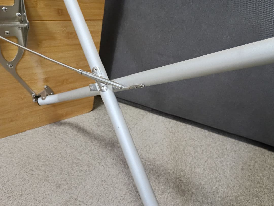 《美品》スノーピーク　ワンアクションテーブルロング竹〈LV-015TR〉