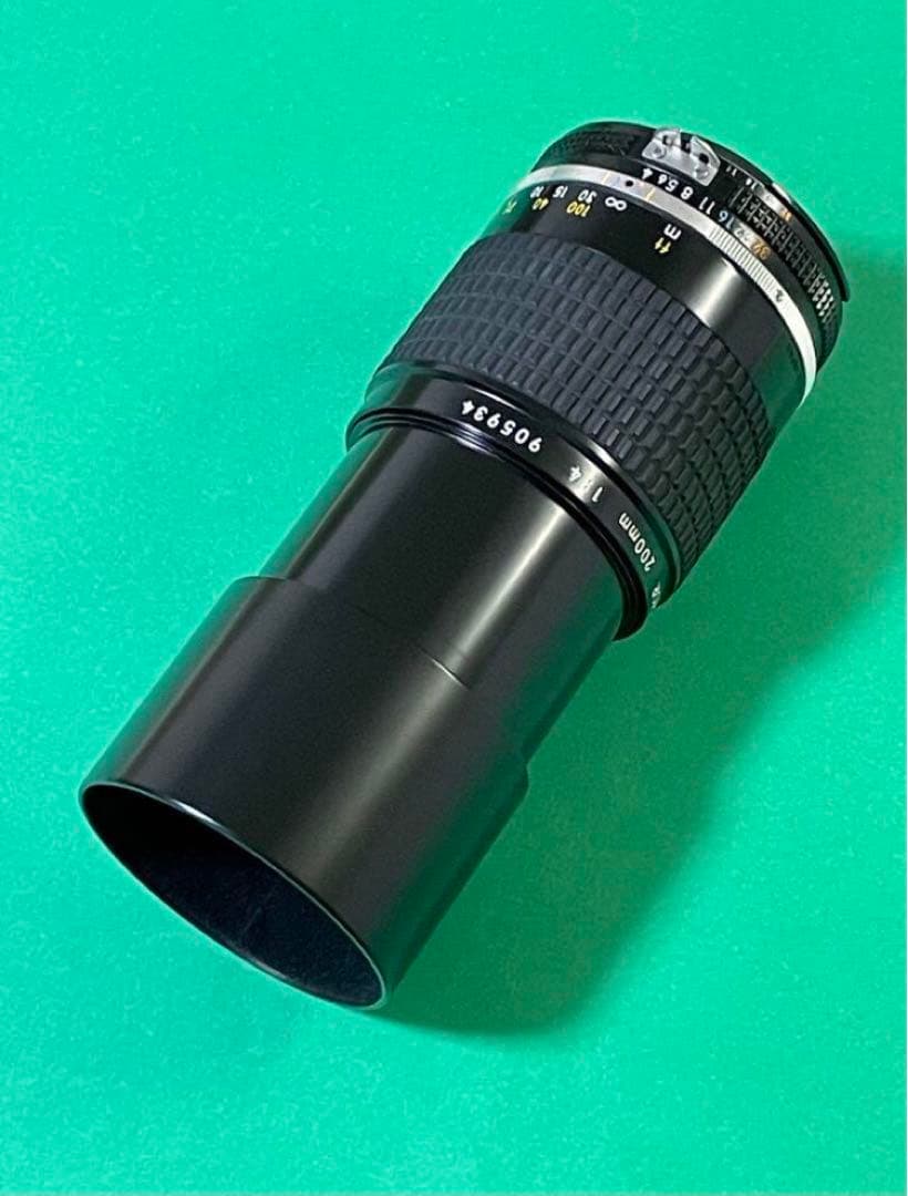 【超美品】Nikon ニコン Ai-s NIKKOR 200mm F4