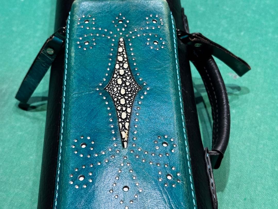 Volturi本革ビリヤードキューケース 4x8