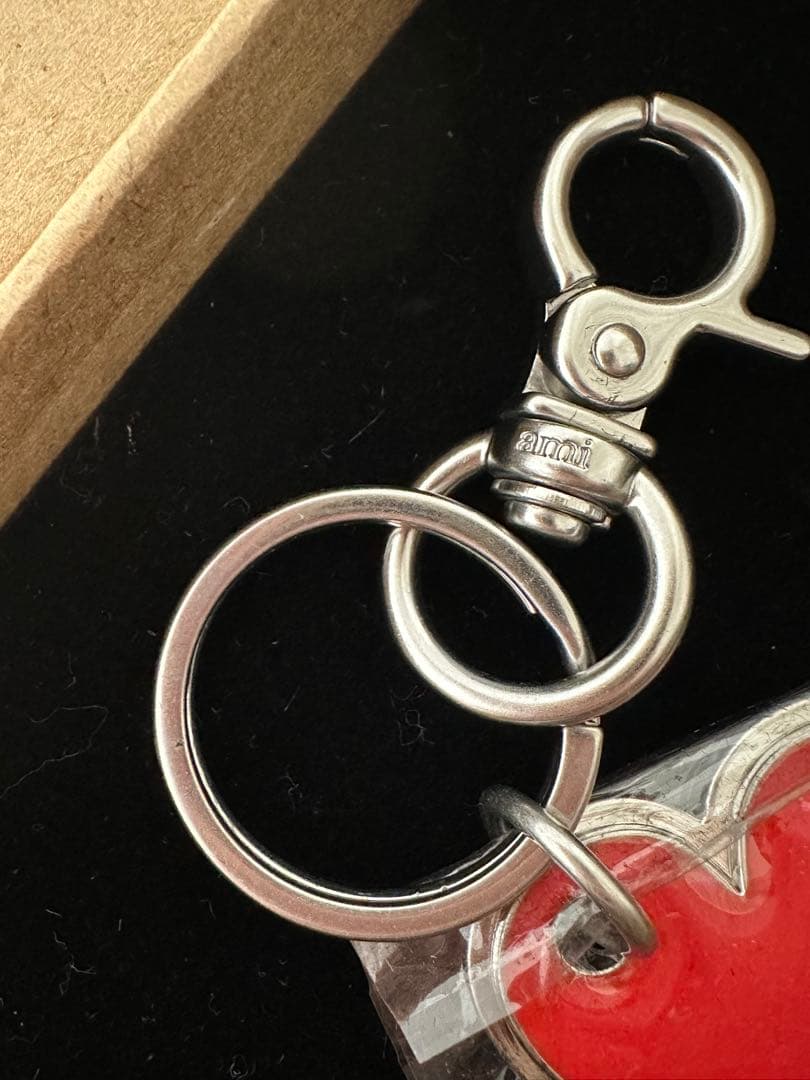 新品⭐︎アミパリス　Ami de Coeur キーリング レッド