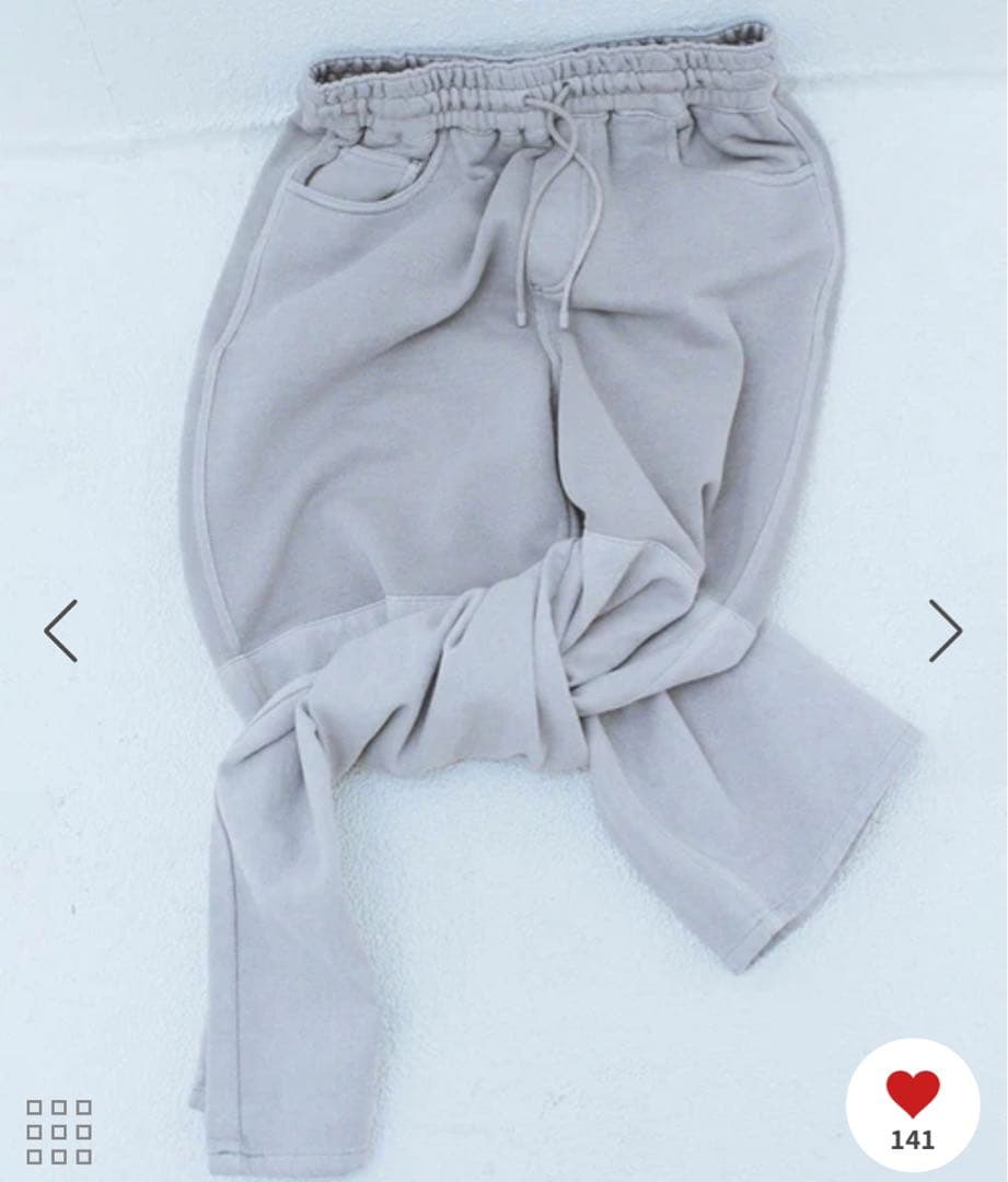 【AMOMENTO for ADAM ET ROPE'】　グレー　S 未開封