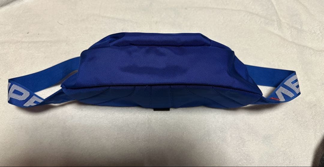 supreme シュプリーム 18ss ウエストバッグ ブルー 美品