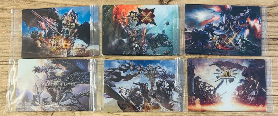 ①モンスターハンター 20th カードウエハース　36種類　フルコンプリート