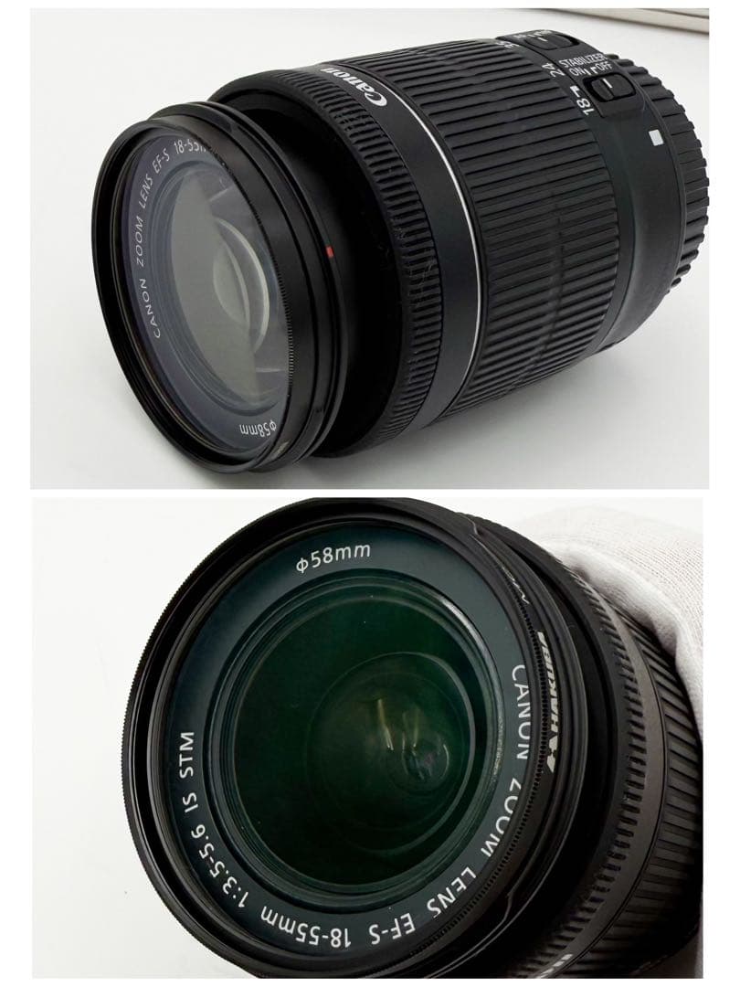 Canon EOS kiss X8i ダブルズームキット 付属品完備