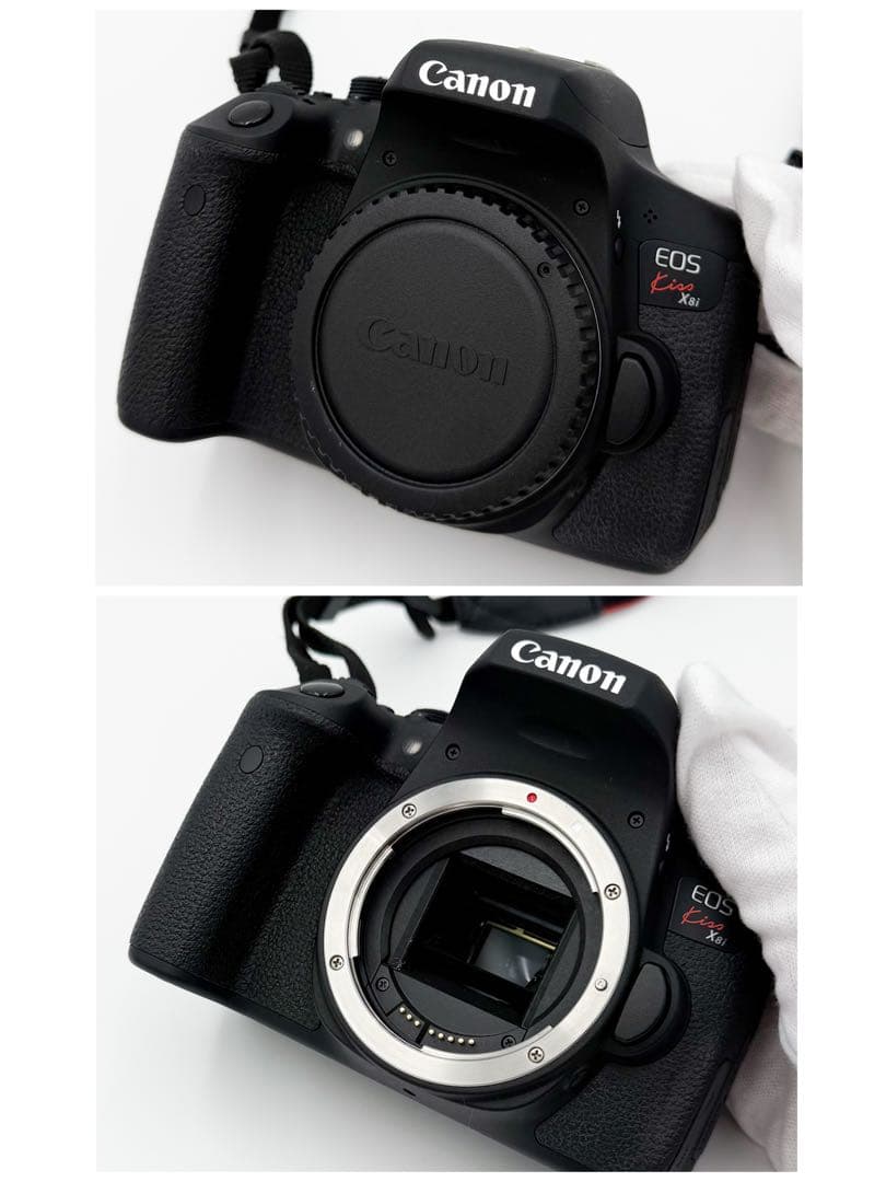 Canon EOS kiss X8i ダブルズームキット 付属品完備