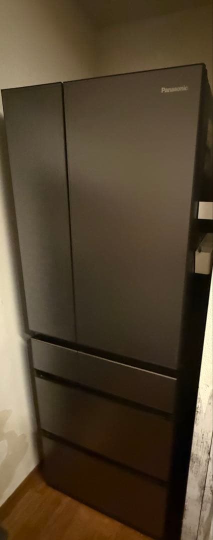 Panasonic 冷蔵庫 ダークグレー 引き出し式