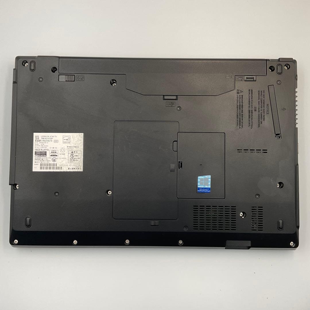 【格安】LIFEBOOKA748 Corei3/12GB/240GB/Win11