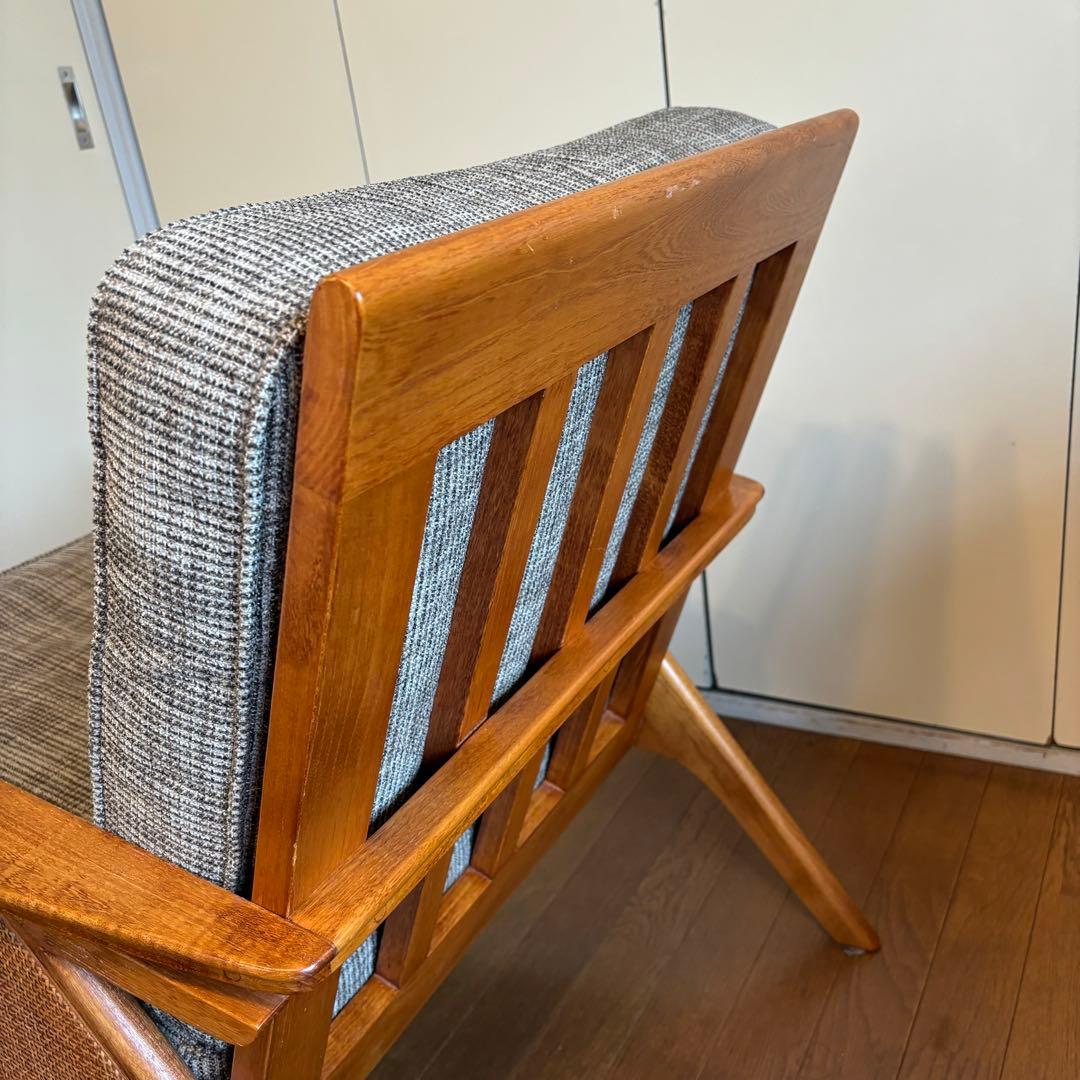 ACME Furniture_ウィッカーラウンジチェア