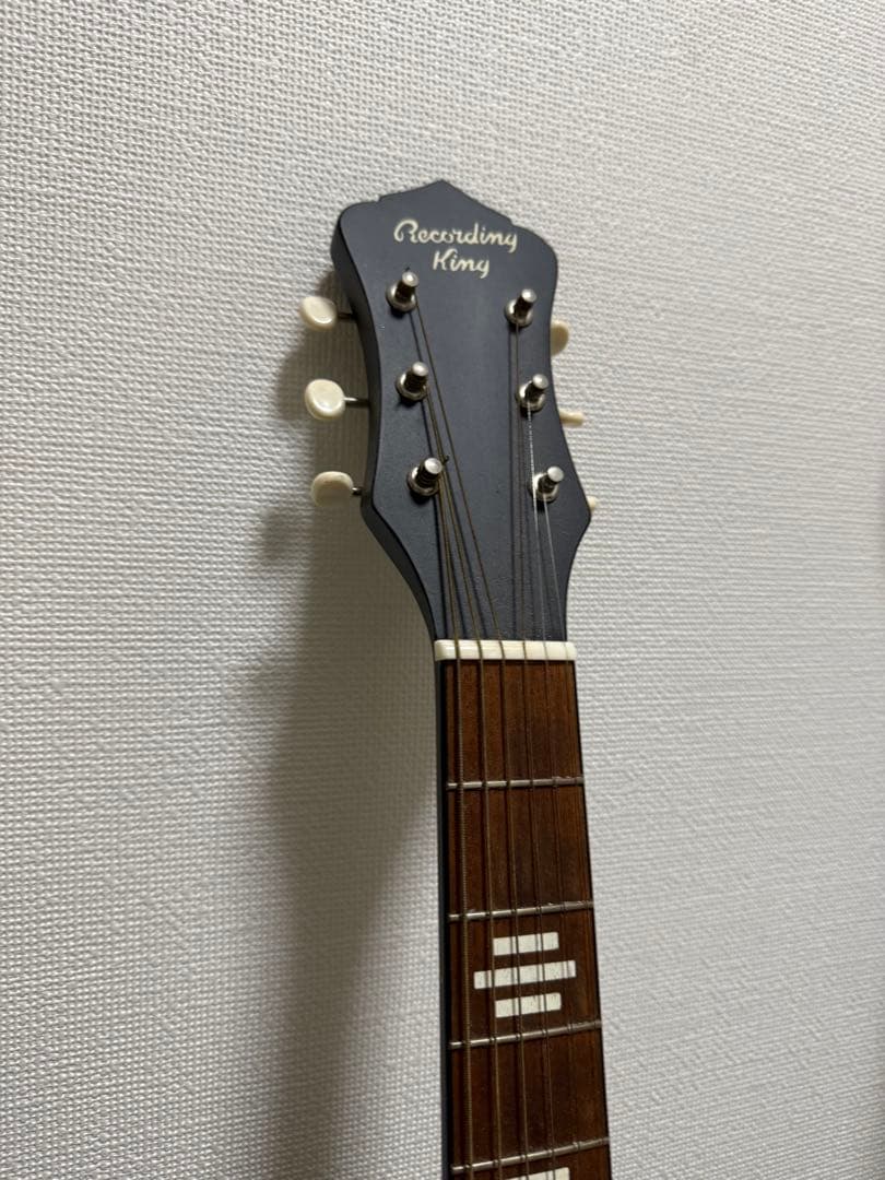 Recording King アコースティックギター ブラック