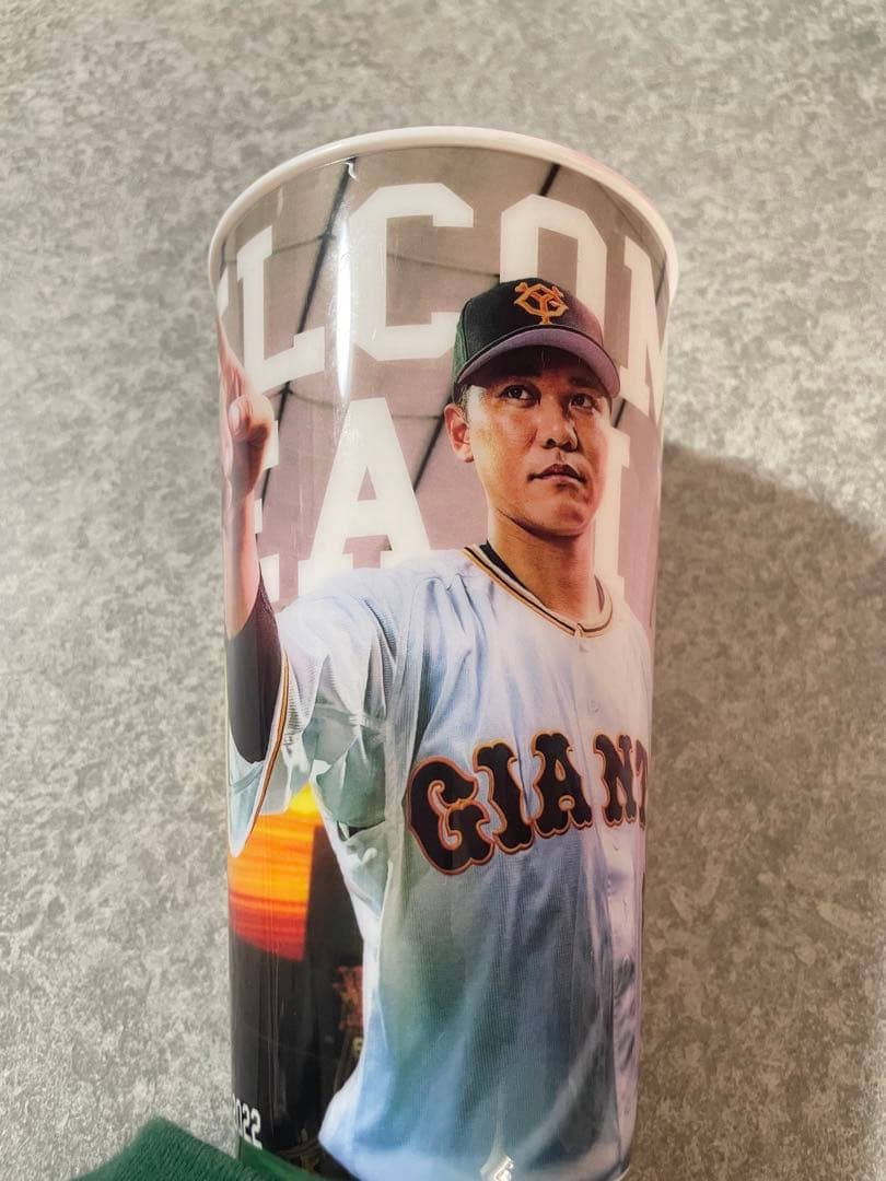 【ジャイアンツ】坂本勇人★ミズノユニフォーム・スーベニア カップ等3点セット