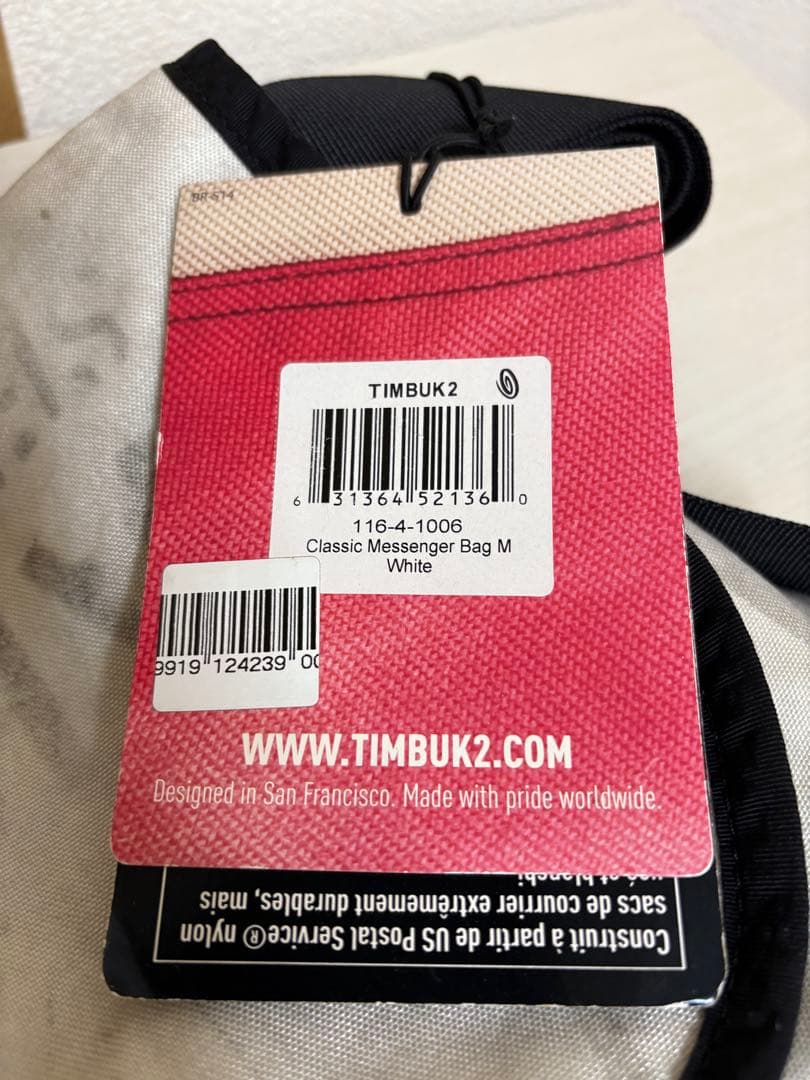 バッグ TIMBUK2 Terracycle Messenger Bag M White
