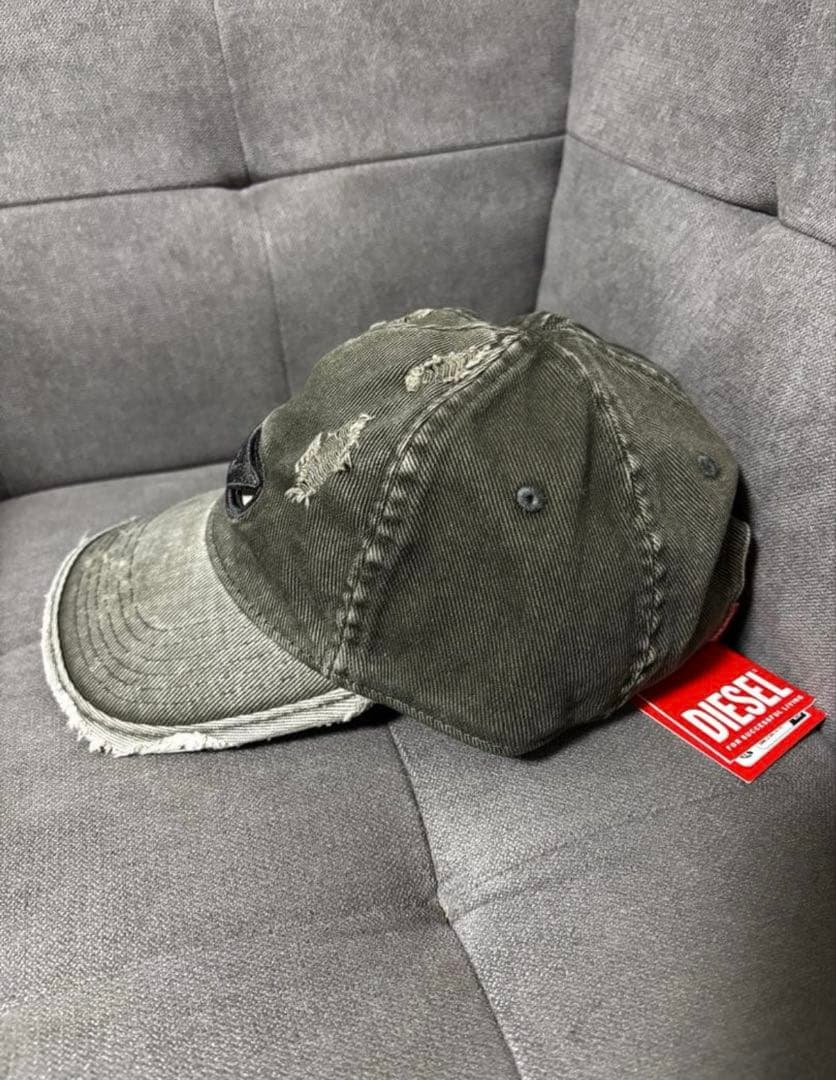 ディーゼル　DIESEL キャップ 帽子 カーキ