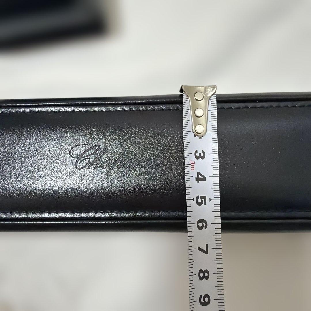 ヴァンクリーフ緑スエードバンド 時計ケース ショパール指輪と時計ケース空き箱