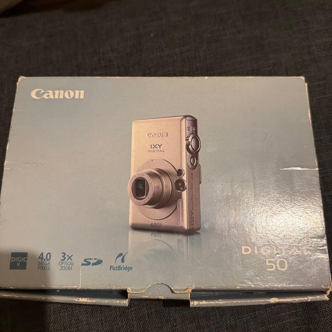 Canon IXY DIGITAL50 デジタルカメラシルバー