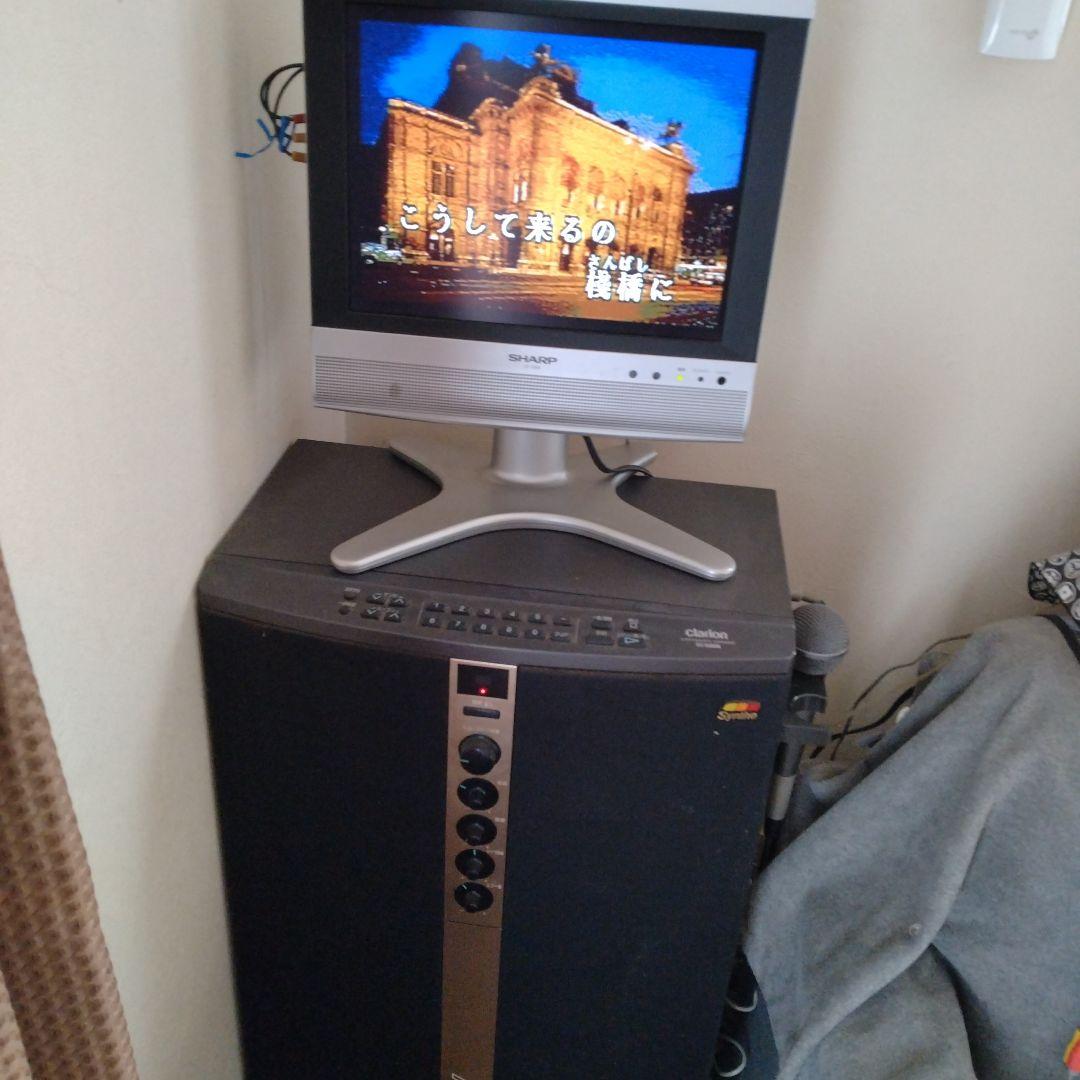 クラリオン カラオケセット　2360 曲　TVモニター付