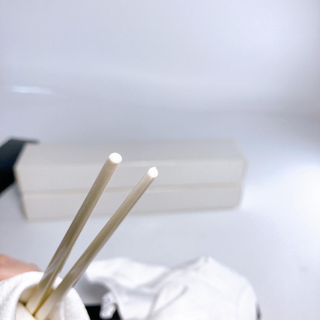 Christofle クリストフル 箸 専用ケース付き 2点 ホワイト シルバー