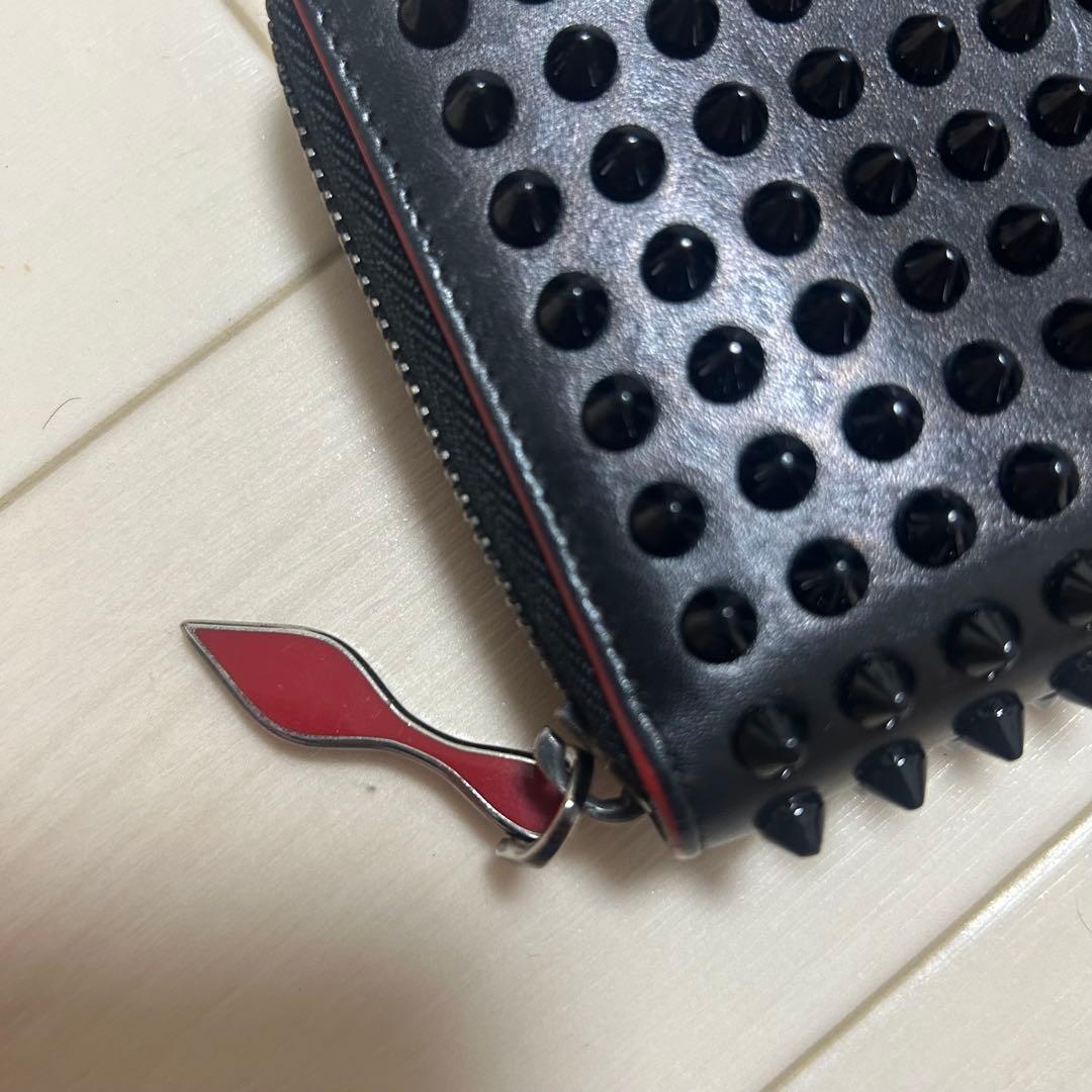 クリスチャン ルブタン パネトーネ 財布 長財布 ブラック 黒