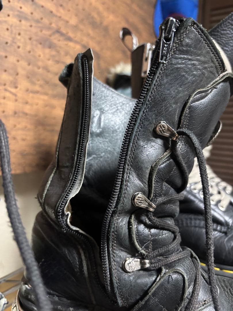 早い者勝ち NEW ROCK ブラック ブーツ