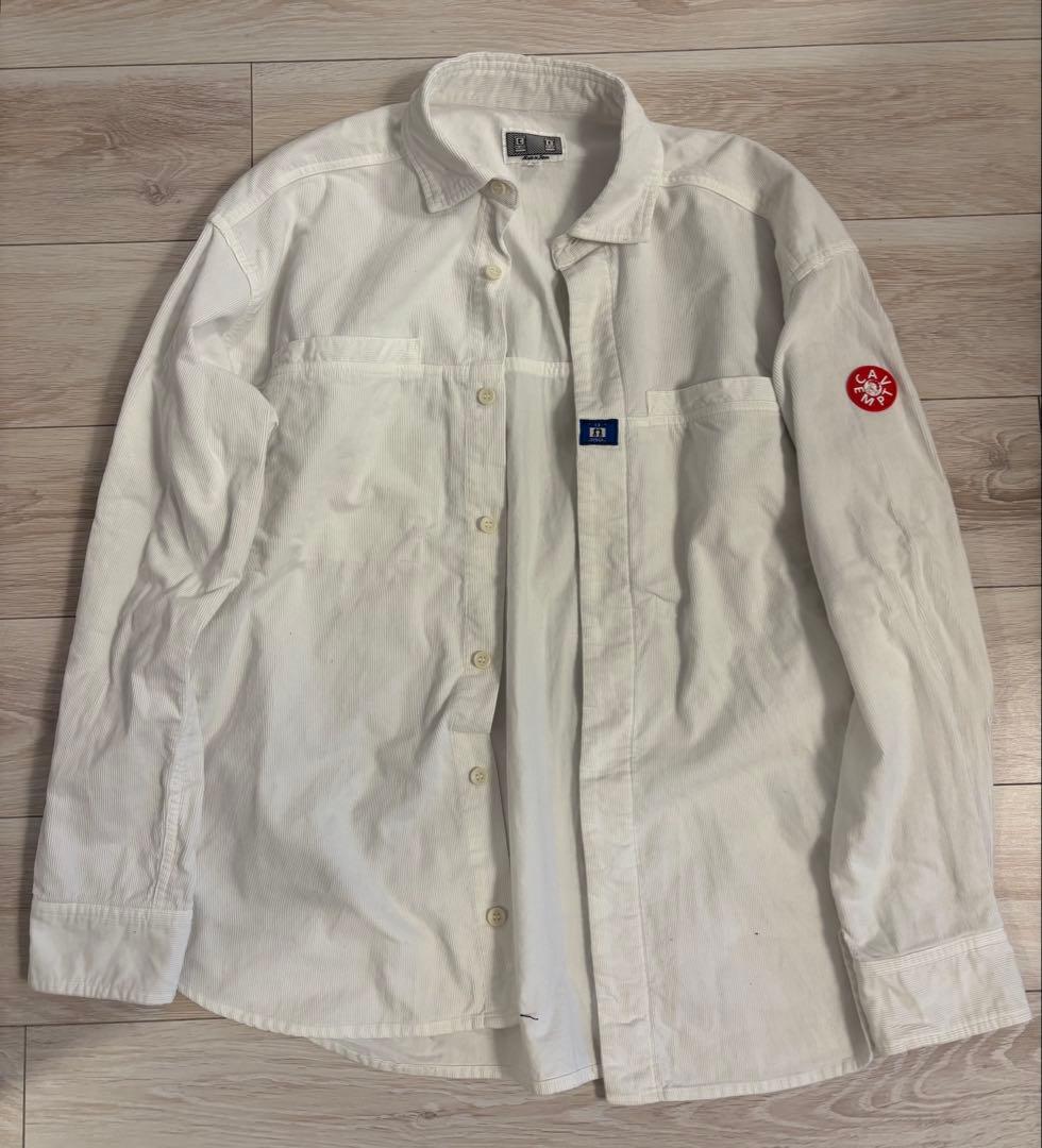 C.E(CAV EMPT) 長袖　シャツ　ホワイト