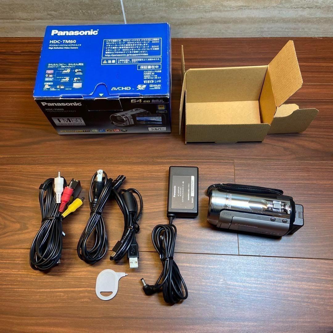 Panasonic HDC-TM60 ビデオカメラ ほぼ新品 3398