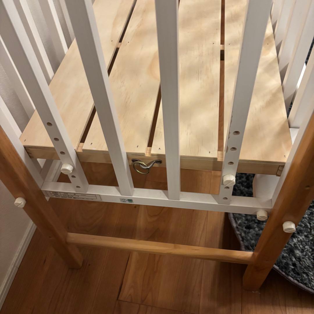 大和屋　ソイネール3 そいねーるIII ホワイト　ベビーベッド