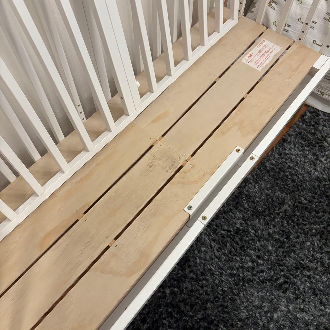 大和屋　ソイネール3 そいねーるIII ホワイト　ベビーベッド