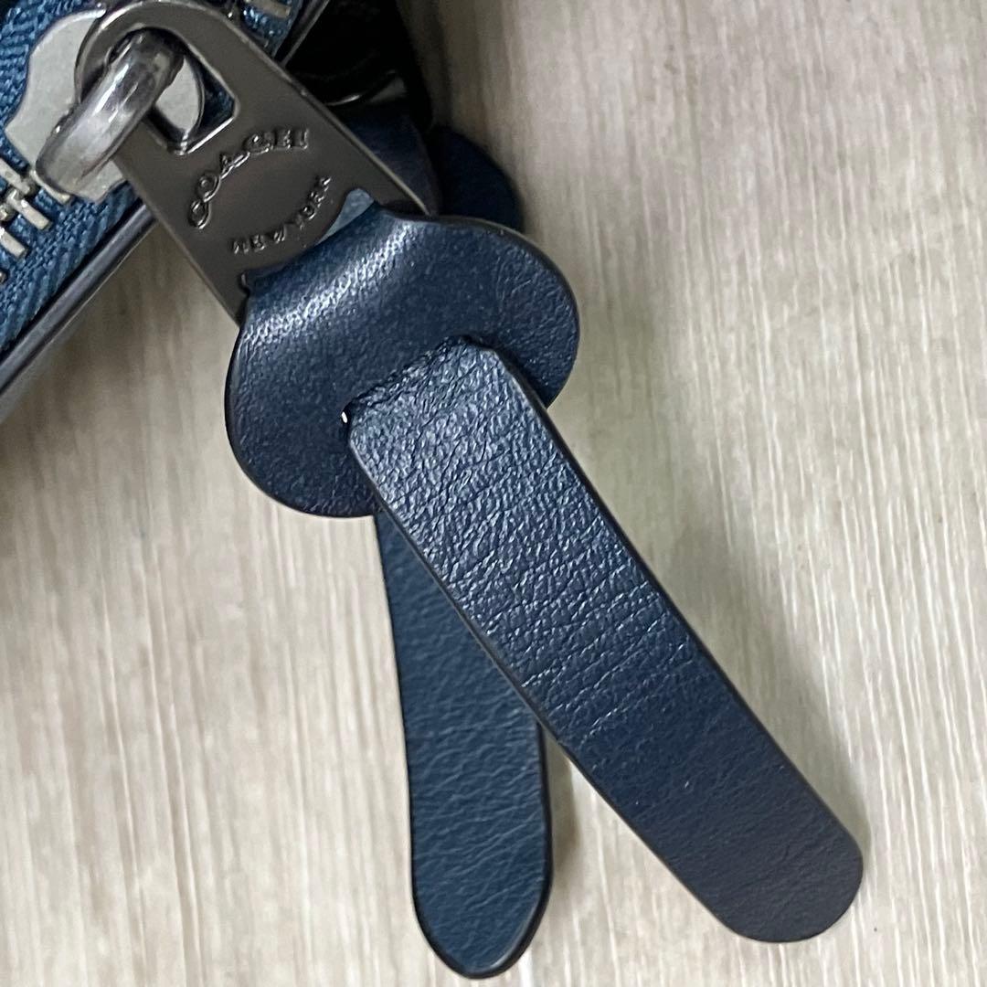 COACH コーチ　リビントン ベルトバッグ　ウエストバック37951 ネイビー