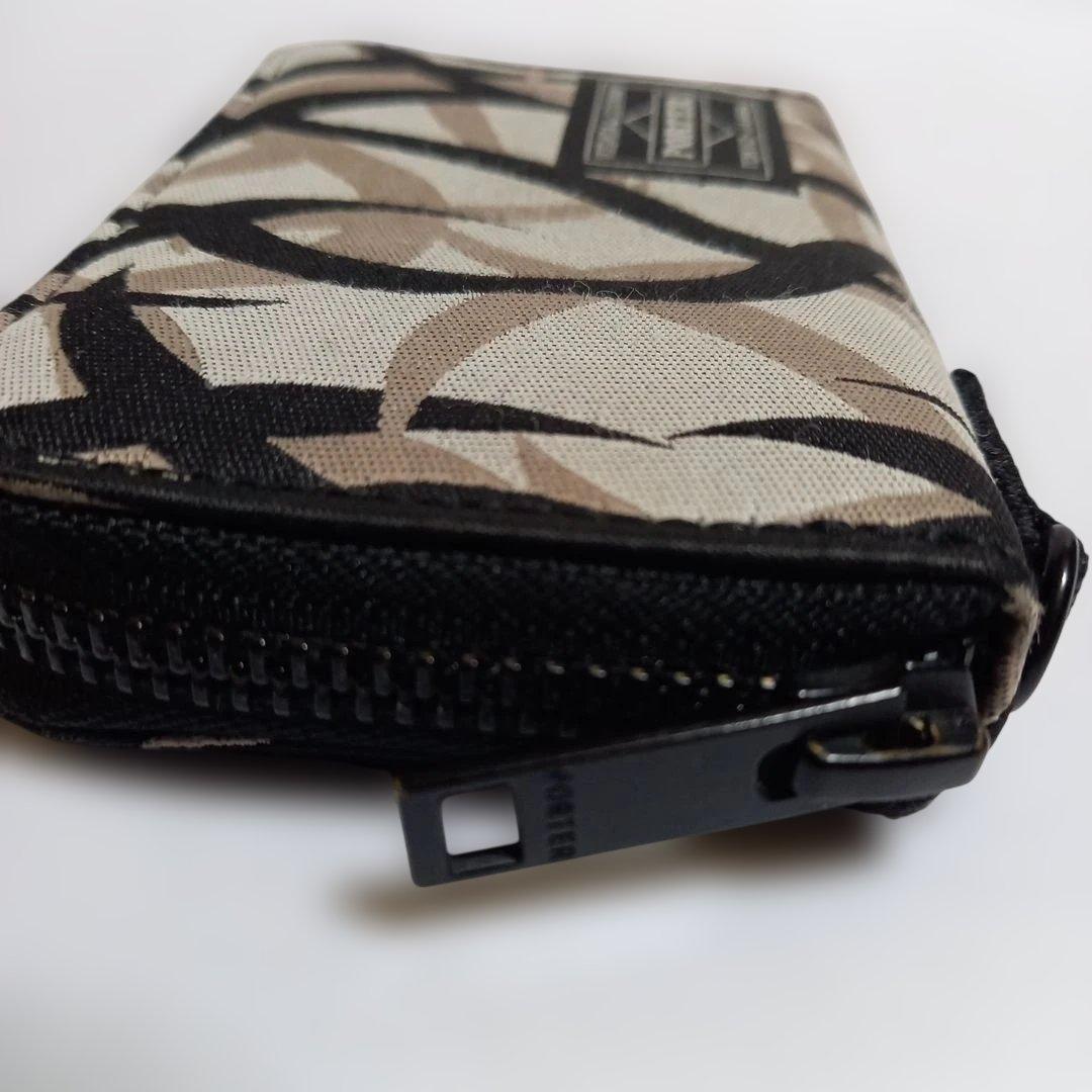 (美品) PORTERギリー マルチケース トライバルカモ &カードケース