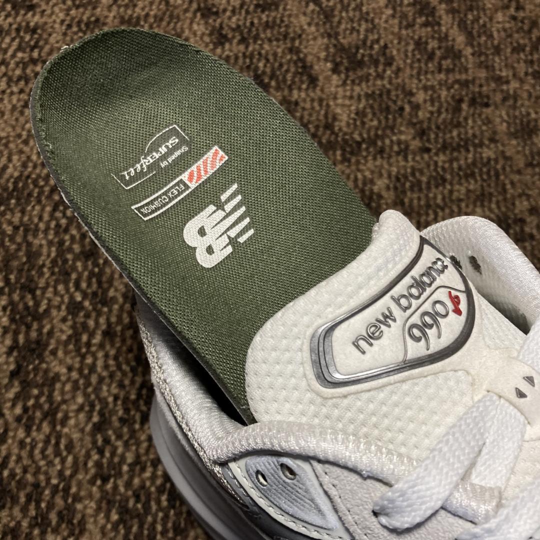 NB U990NC6 USA製【8.0/US 26.0/CM】インソールカスタム