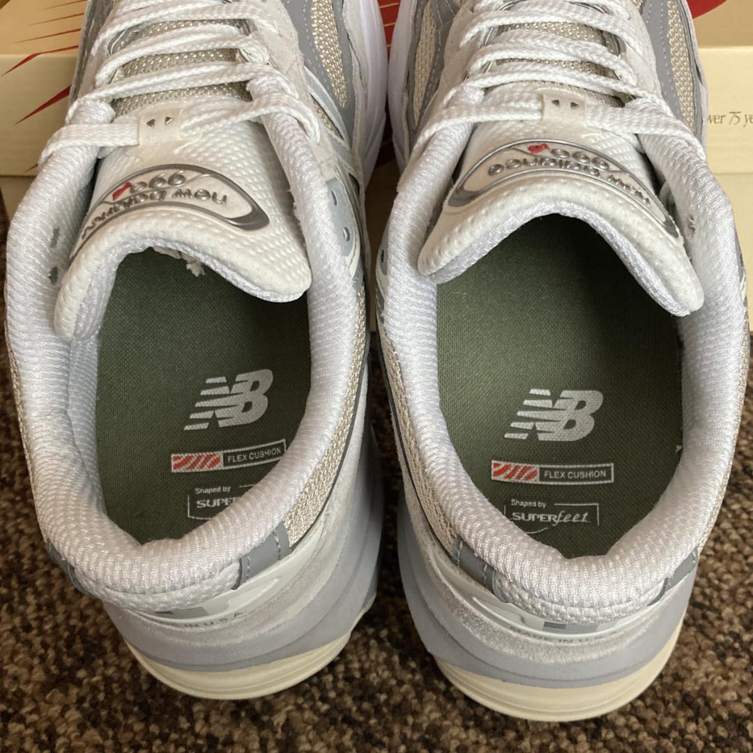 NB U990NC6 USA製【8.0/US 26.0/CM】インソールカスタム