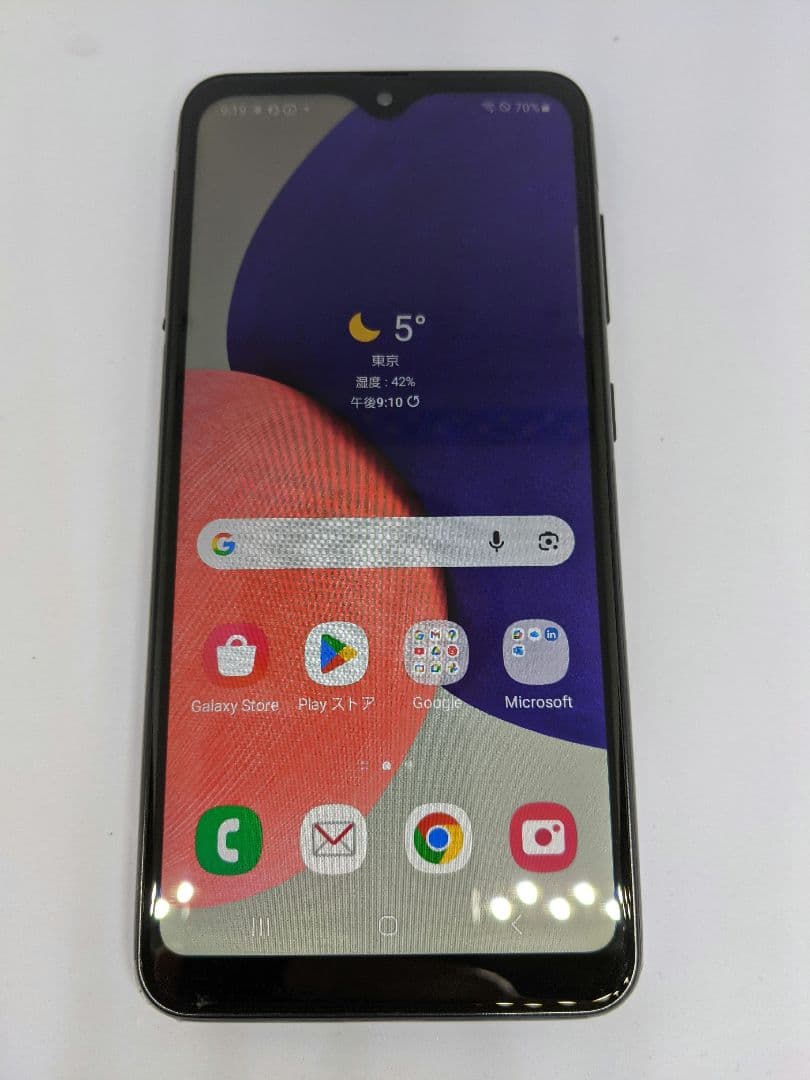 GalaxyA22 5G SC-56B android13 Simフリー②