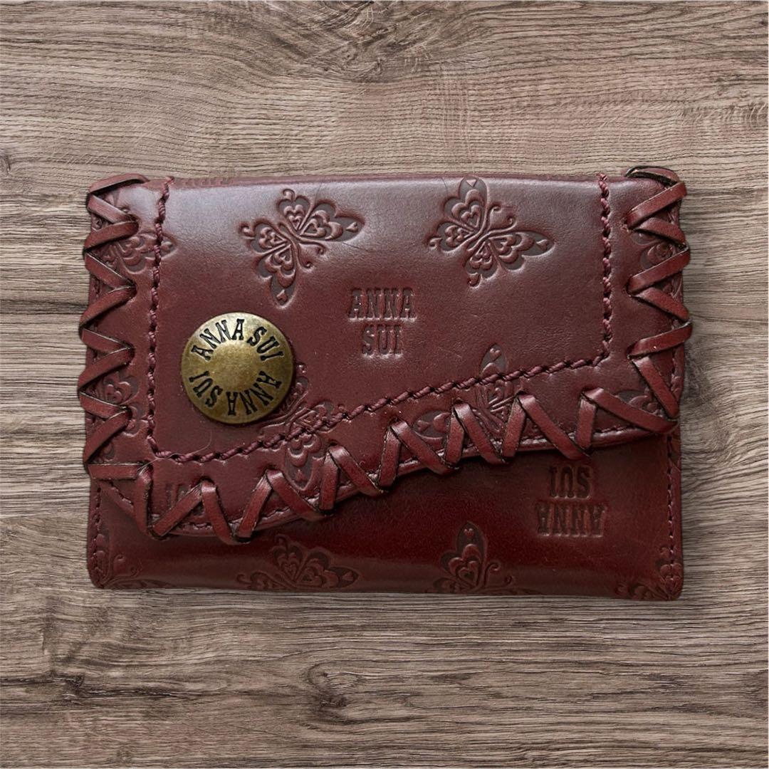 アナスイ ANNA SUI カードケース 名刺入れ パスケース マルチケース