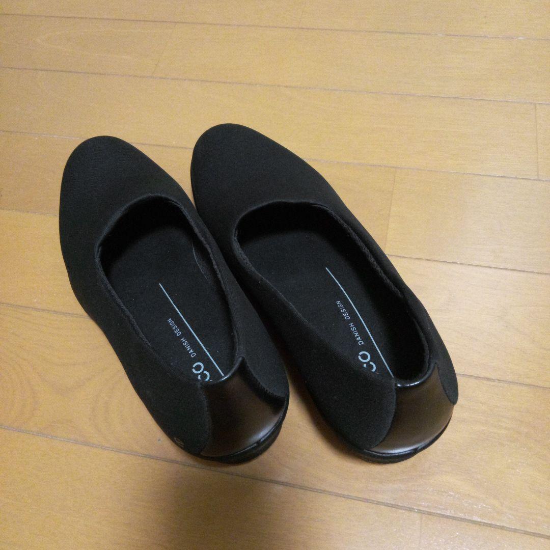 ECCO ブラック スリッポン