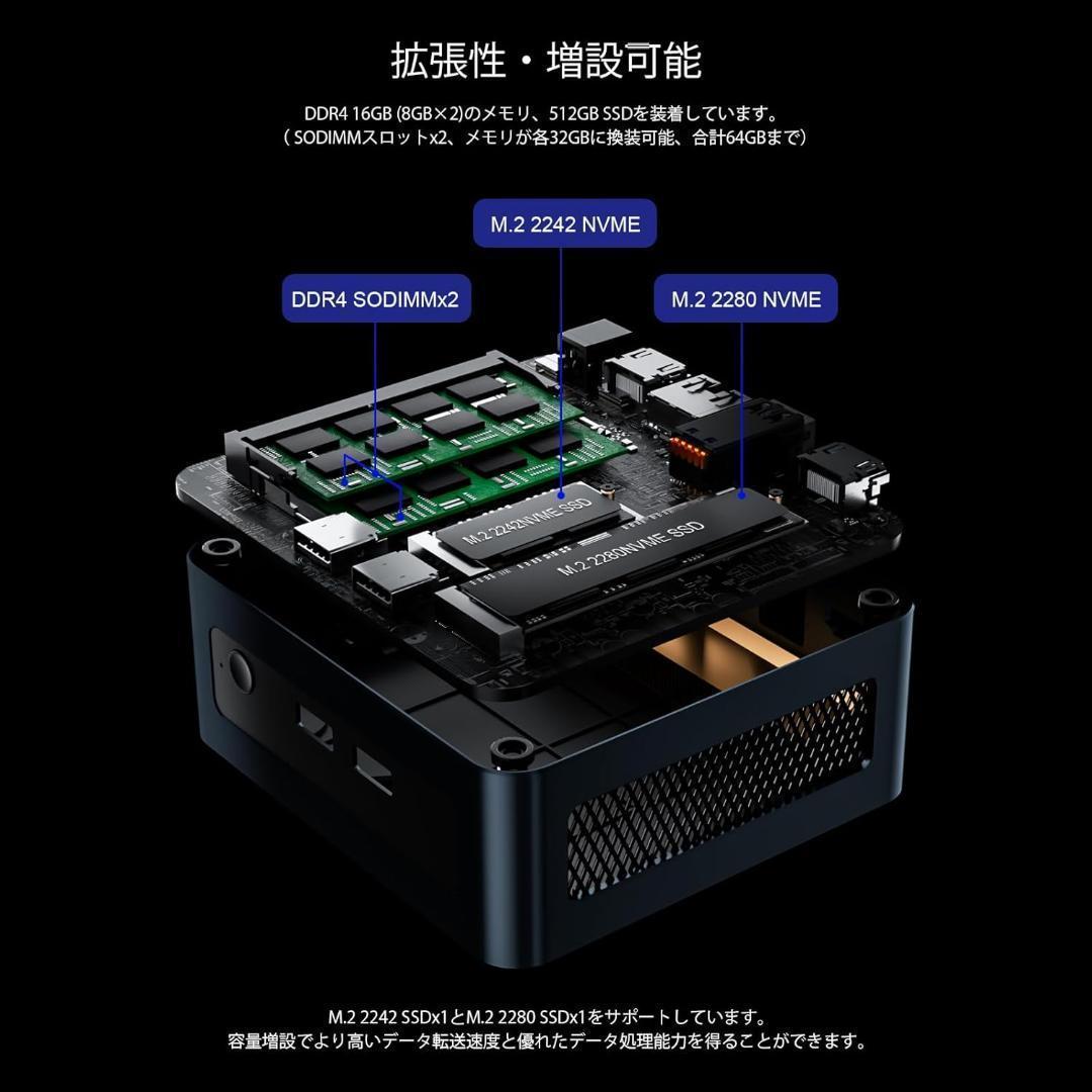 【最終価格‼️】ミニPC AMD Ryzen 5 5625U　Windows