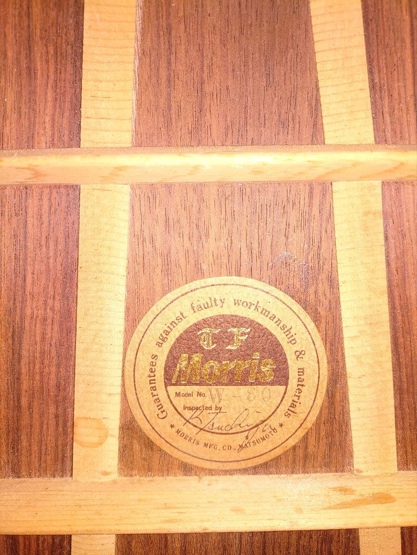 Morris 　TF　 W-80　 製造年不明 　　シリアルNo.1006