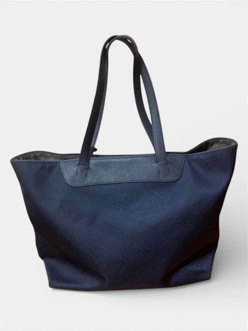 PELLE MORBIDA PMO-CA113 ネイビー トートバッグ