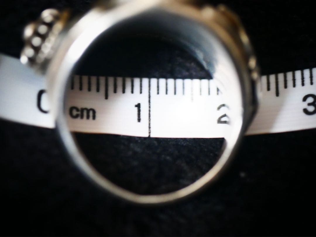 （E）美品シルバー925 インディアンジュエリー ターコイズリング ヴィンテージ