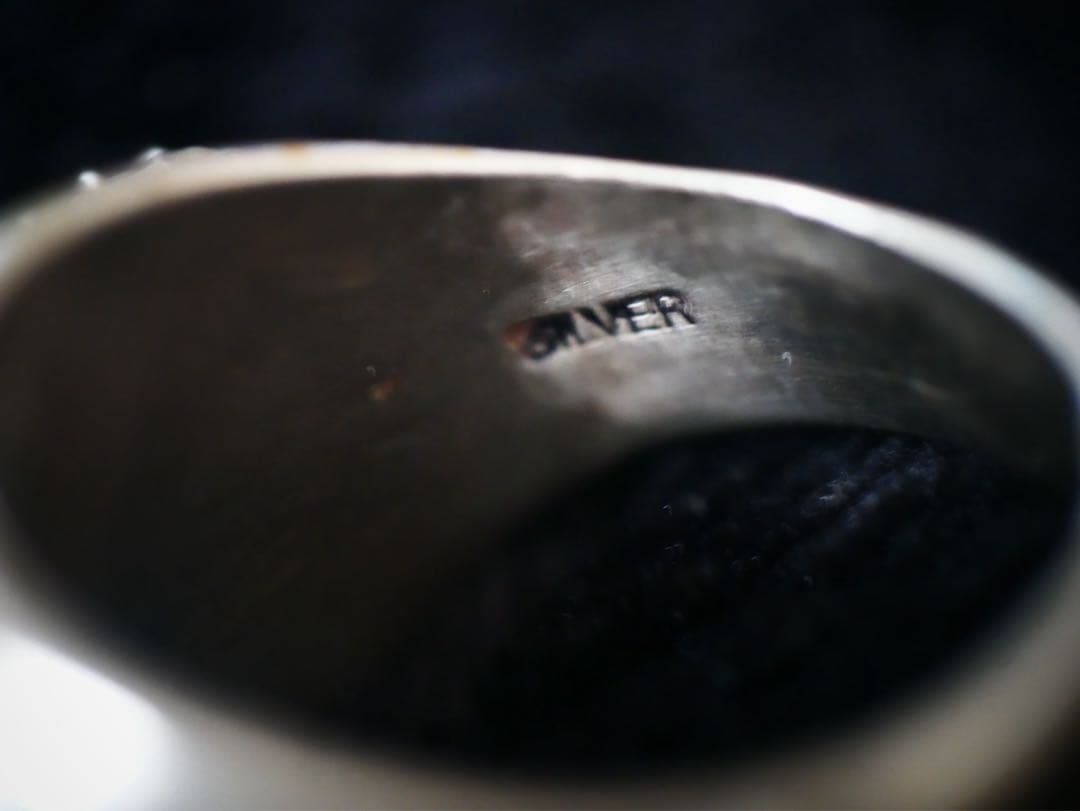 （E）美品シルバー925 インディアンジュエリー ターコイズリング ヴィンテージ