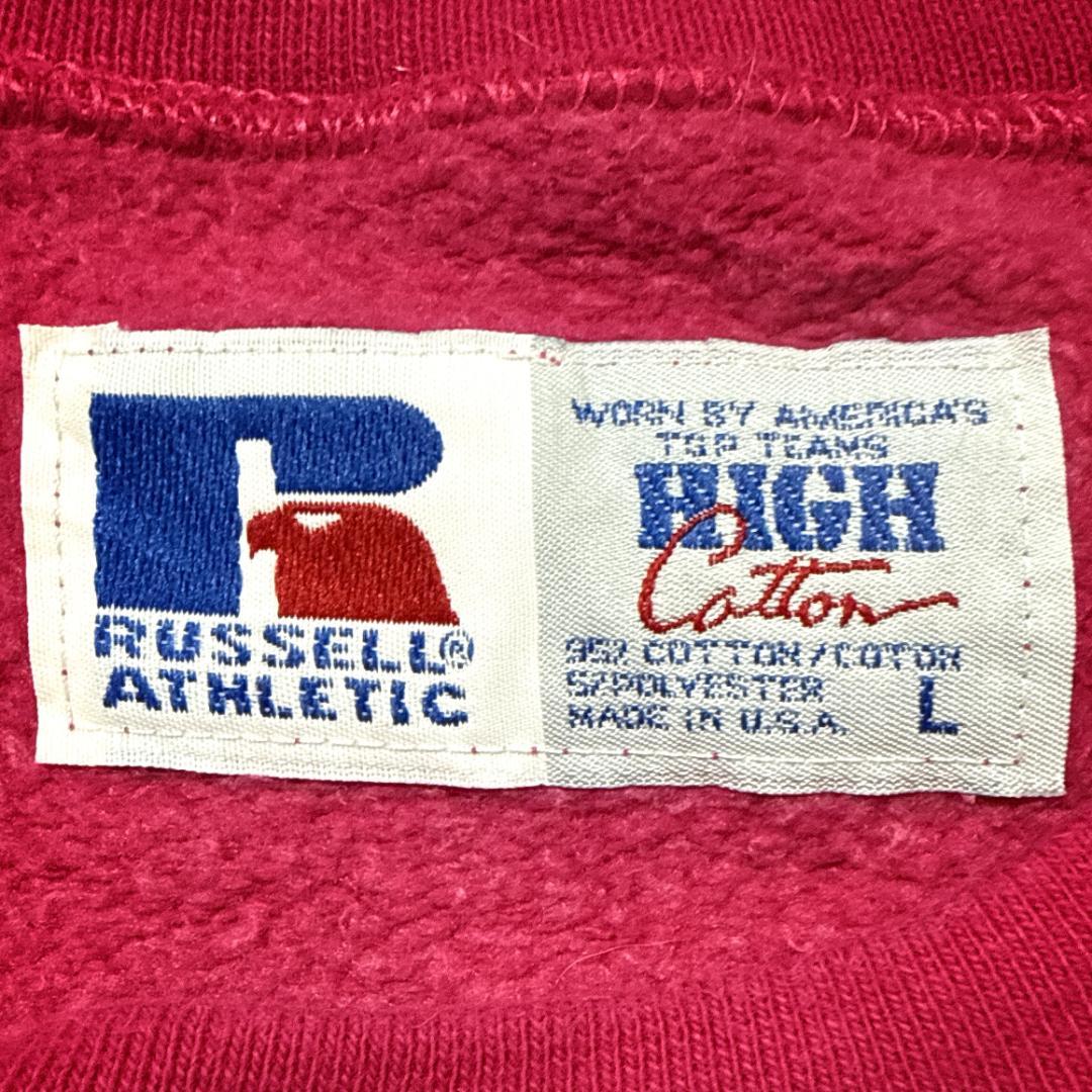 c*y様 USA製 RUSSELL ATHLETIC L スウェット ピンク ト
