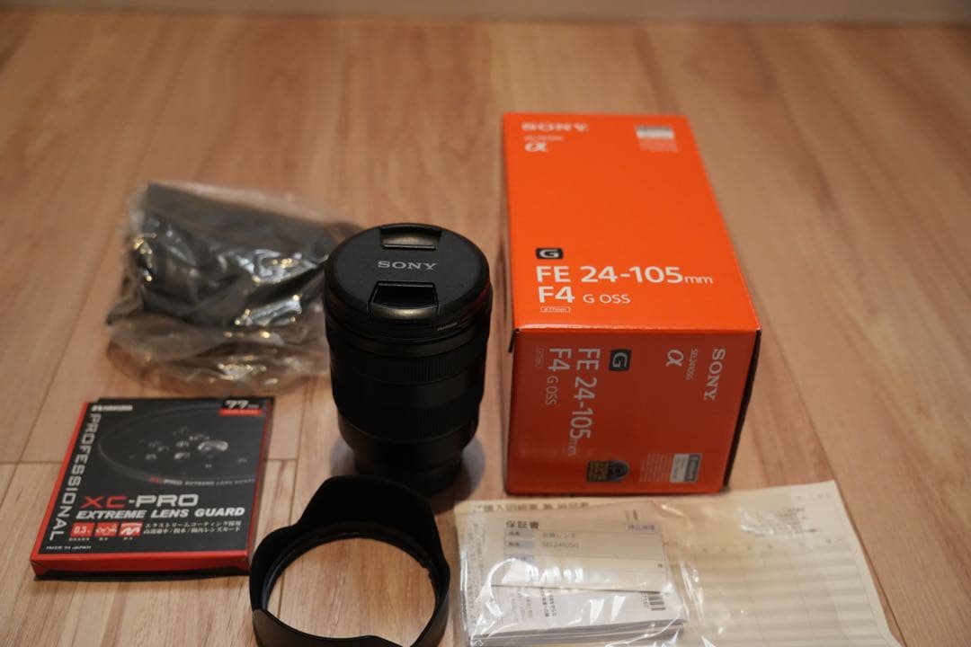 SONY FE 24-105mm F4 2027年6月までSONYベーシック保証