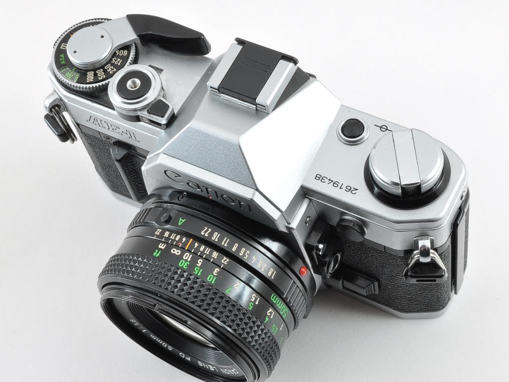 美品 キヤノン Canon AE-1 NEW FD 50mm f1.8 動作品