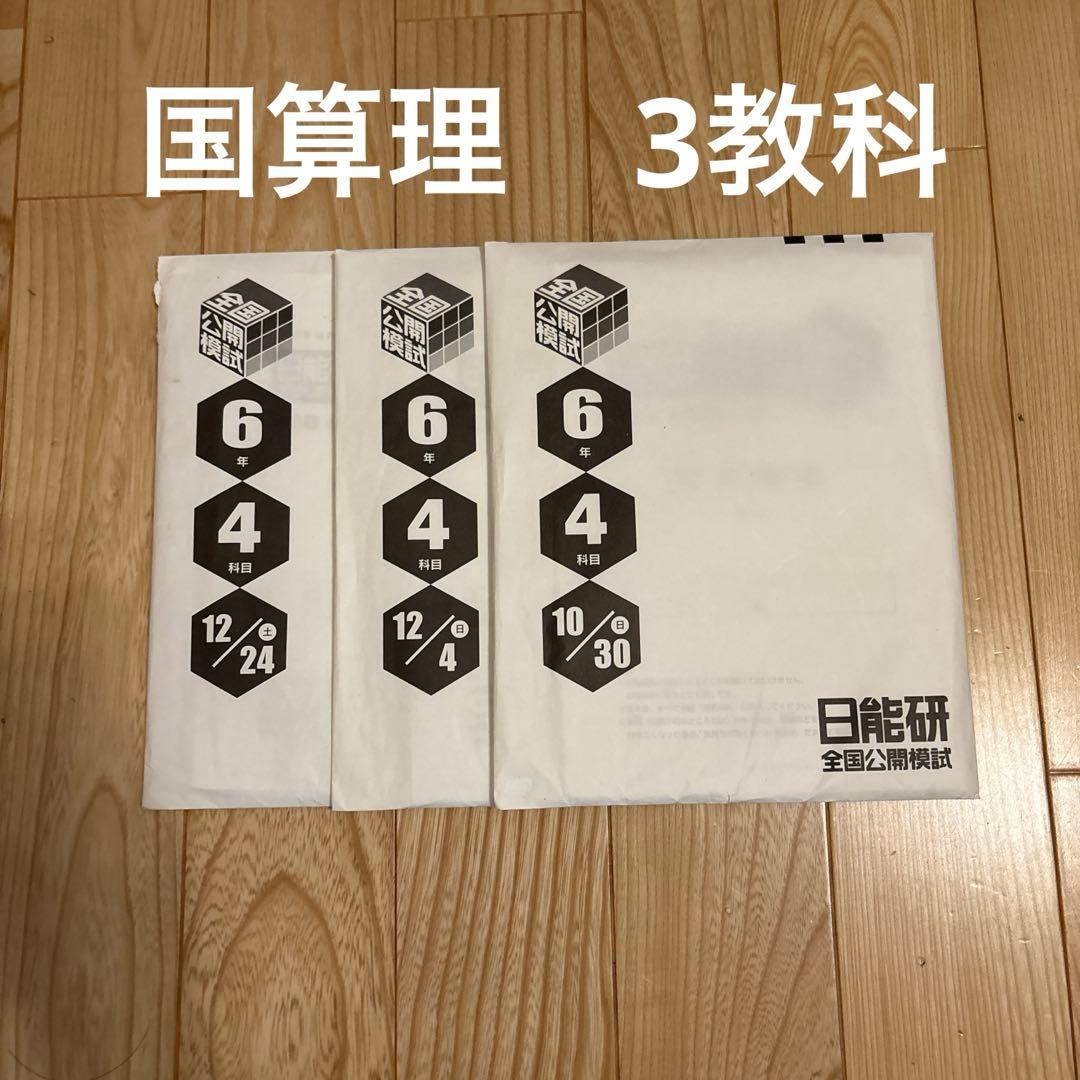 2022年度　日能研　6年　全国公開模試