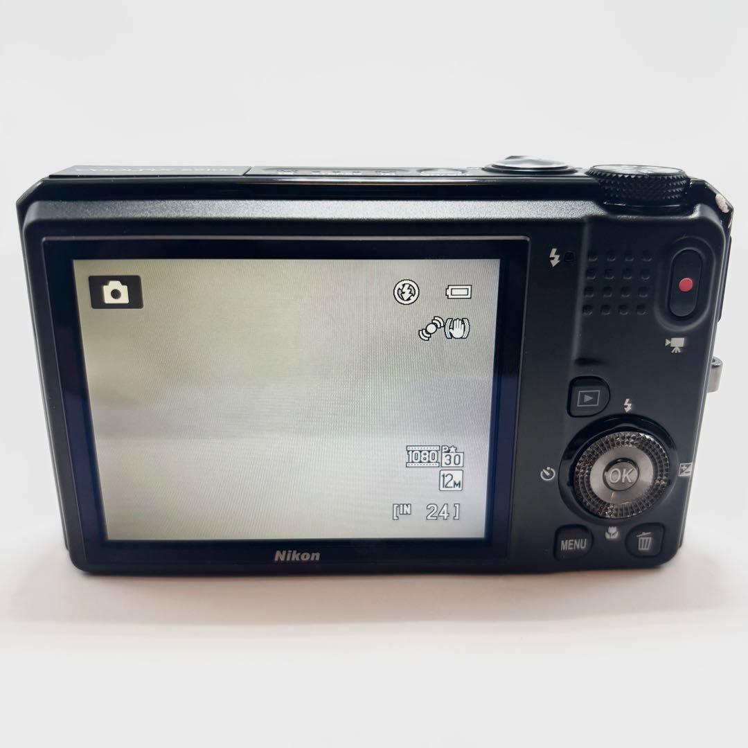 【美品】Nikon COOLPIX S9100 ブラック