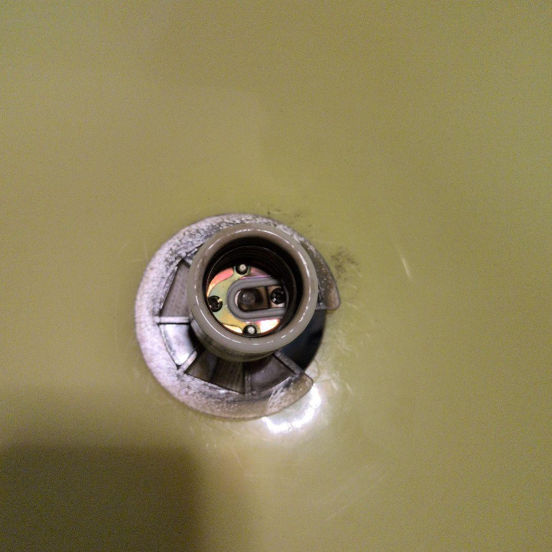 イエロー・オレンジ ドーム型ペンダントライト　2セット　レトロ