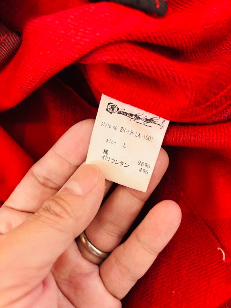 SEVESKIG チェックシャツ4点とベロア調キャップのセット