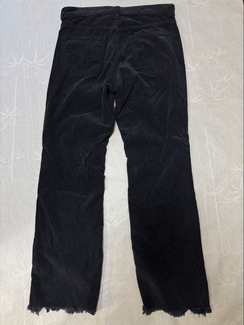 明日投稿削除新品 RED CARD Flare 24 ブラック　ベロア