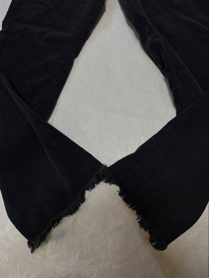 明日投稿削除新品 RED CARD Flare 24 ブラック　ベロア