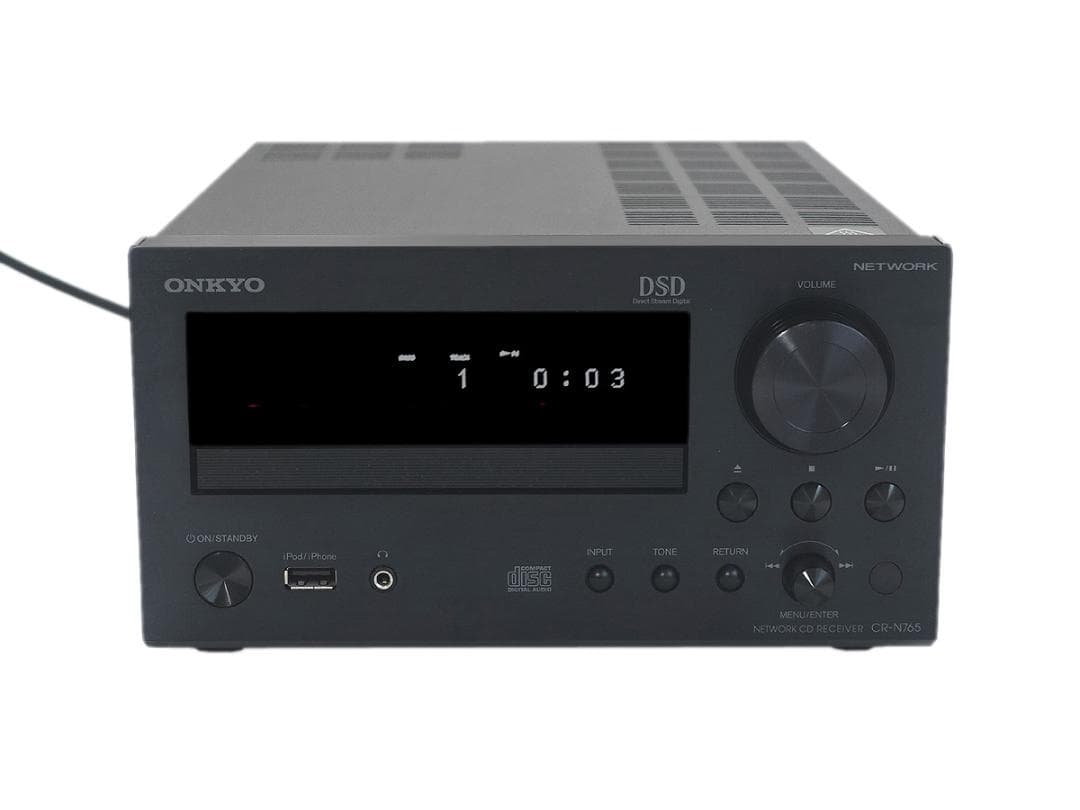 美品 ONKYO CR-N765 ネットワークCDレシーバー 2017年製